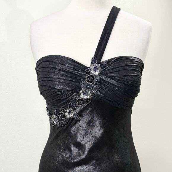 Blondie Nites Stacy Sklar Size 5 Prom Dress Y2K Maxi Whimsigoth Fairy Grunge - Picture 3 of 11